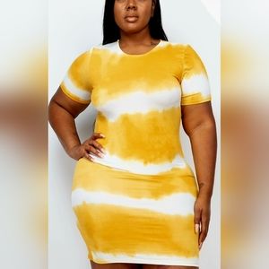 Tie Dye Dress [Plus Size]